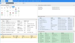 Úvodní uživatelem konfigurovatelná DASHBOARD stránka