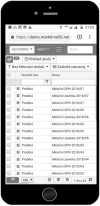 MARKTIME v mobilním telefonu